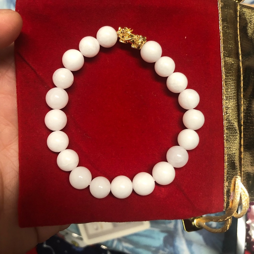 June Birthstone Lucky Charm Bracelet